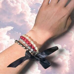 Honora • Set of 4 Baroque Freshwater Pearl Bracelets